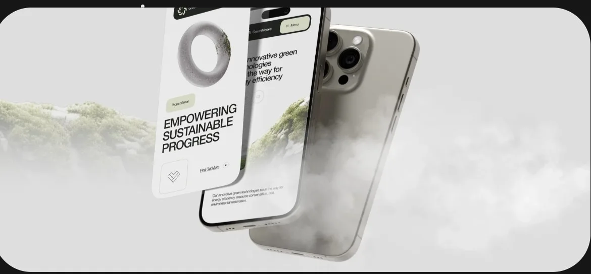 Team working with brand circles